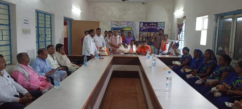 भारतीय जनता पार्टी मध्य पाटन मण्डल द्वारा सफाई क्षेत्र के कोरोना योद्धा हुए सम्मानित