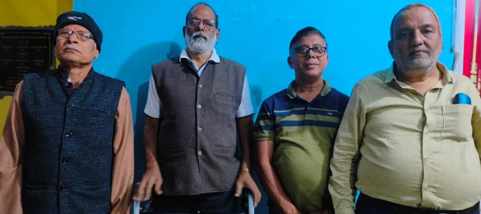 विदेशों में भूकंप से जान गंवाने वालों के लिए साईं नगर जोरा में की गई शोकसभा