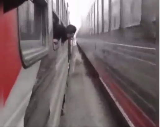 VIDEO : तेज रफ्तार दो ट्रेनों के बीच फंसा घोड़ा… मौत के मुंह से ऐसे बची जान- देखें ये वीडियो