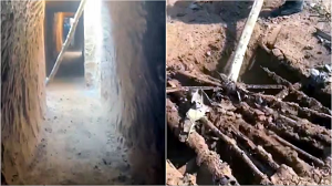 VIDEO : पहली बार नक्सलियों ने दंतेवाड़ा में बनाई सुरंग…