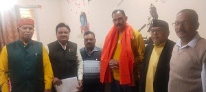 कुष्ठ सेवा के कर्मचारियों को नियमों में एक बार छूट देकर पदोन्नत करने पर शीघ्र निर्णय होगा-श्यामबिहारी जायसवाल