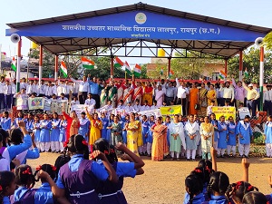 “मतदाता शपथ” व “मैं भारत हॅू-भारत है मुझमें….” गीत से “मतदाता जागरूकता अभियान” का हुआ आगाज