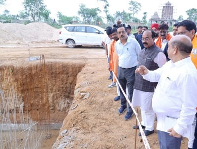 अरुण साव ने मल्टी-विलेज जलप्रदाय योजना व सड़क निर्माण का किया निरीक्षण…