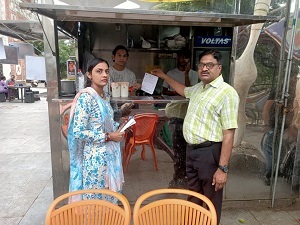 चौपाटी की 30 दुकानों में गंदगी… डस्टबिन नहीं पाए जाने पर जुर्माना…