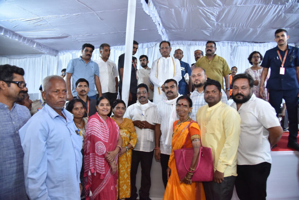 सरकार के कार्यों से प्रदेश में आ रही है खुशहाली : मुख्यमंत्री विष्णु देव साय