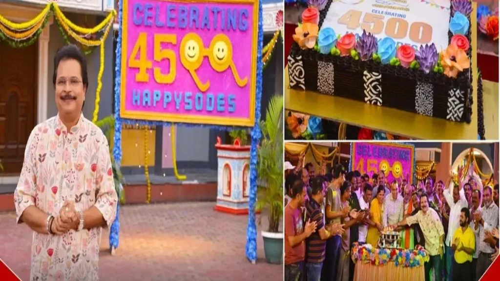 तारक मेहता का उल्टा चश्मा के 4500 एपिसोड हुए पूरे, असित कुमार मोदी ने टीम के साथ किया सेलिब्रेशन …