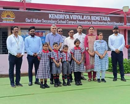 जिले में नवस्थापित केंद्रीय विद्यालय में कक्षाओं का शुभारंभ, कलेक्टर ने किया निरीक्षण