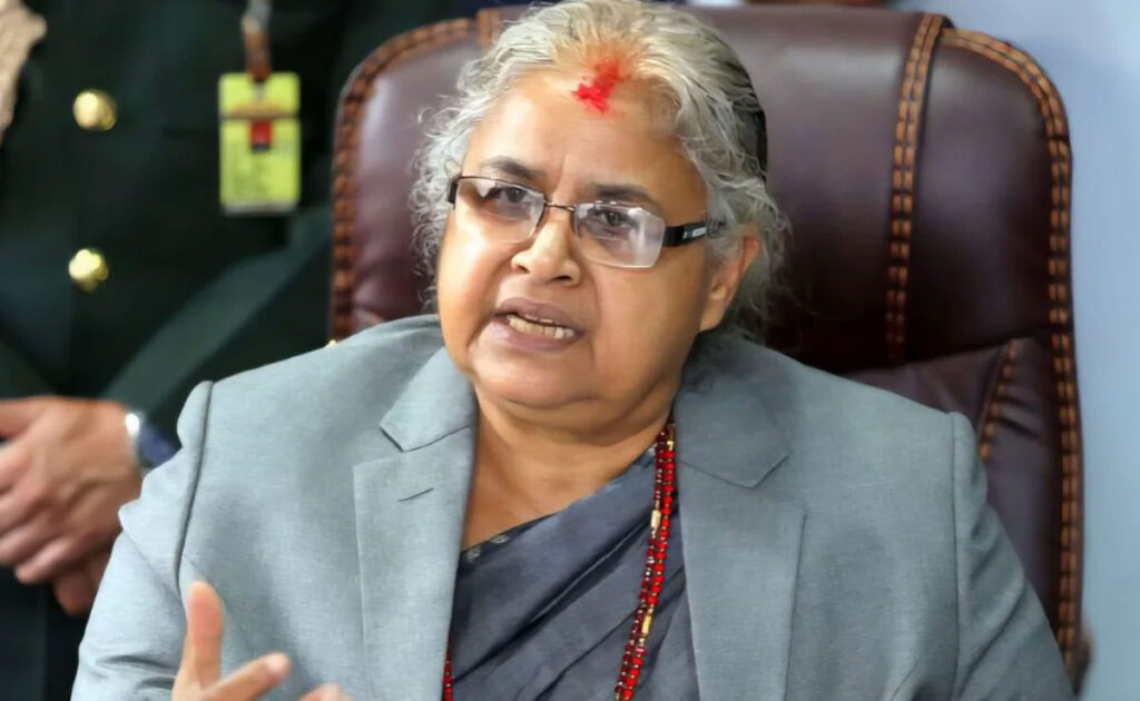 नेपाल में सुशीला कार्की बनी अंतरिम प्रधानमंत्री