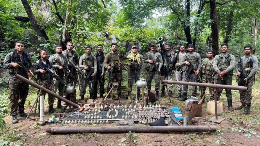 सुकमा में सुरक्षाबलों को मिली बड़ी सफलता: नक्सलियों की ऑर्डिनेंस फैक्ट्री ध्वस्त