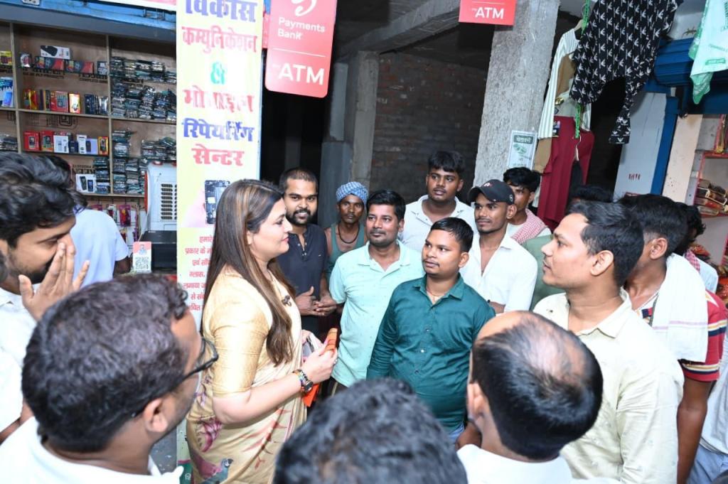 भावना बोहरा का बिहार सोनपुर विधानसभा क्षेत्र में जनसंपर्क