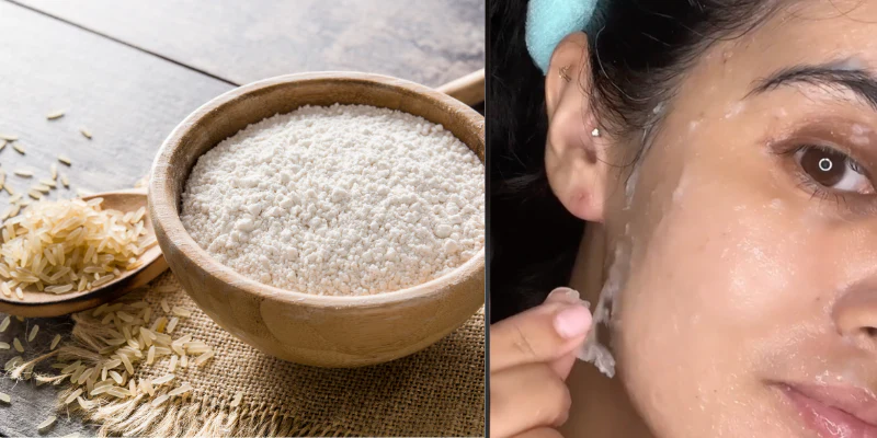 बस चावल के आटे में 2 चीजें, मिलाक लगाएं,त्वचा में निखार लाएँ