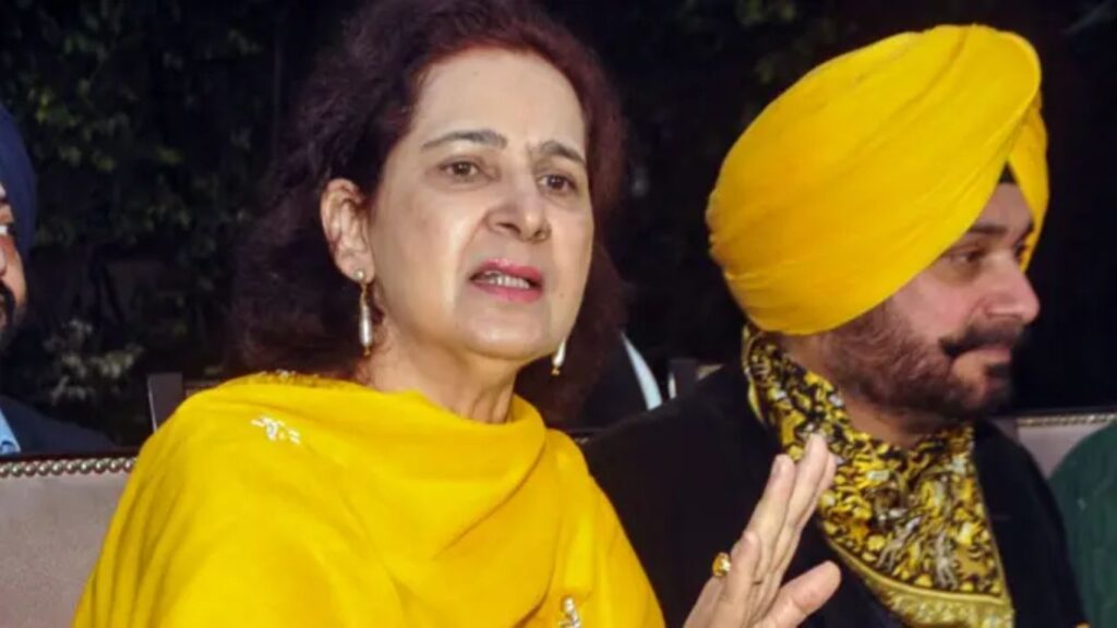 कांग्रेस का बड़ा एक्शन, सिद्धू की पत्नी नवजोत कौर पार्टी से सस्पेंड; 500 करोड़ वाले बयान के बाद हुई कार्रवाई