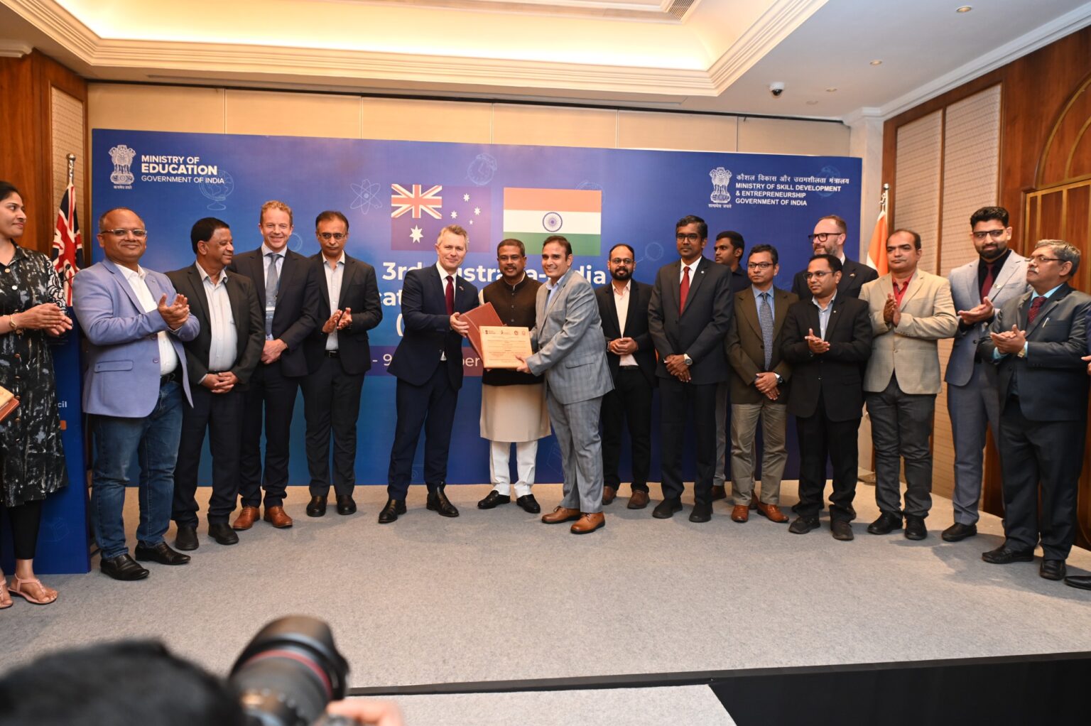 ऑस्ट्रेलिया–भारत शिक्षा एवं कौशल परिषद (AIESC) की 3वी बैठक में NIT रायपुर को SPARC परियोजना हेतु मान्यता