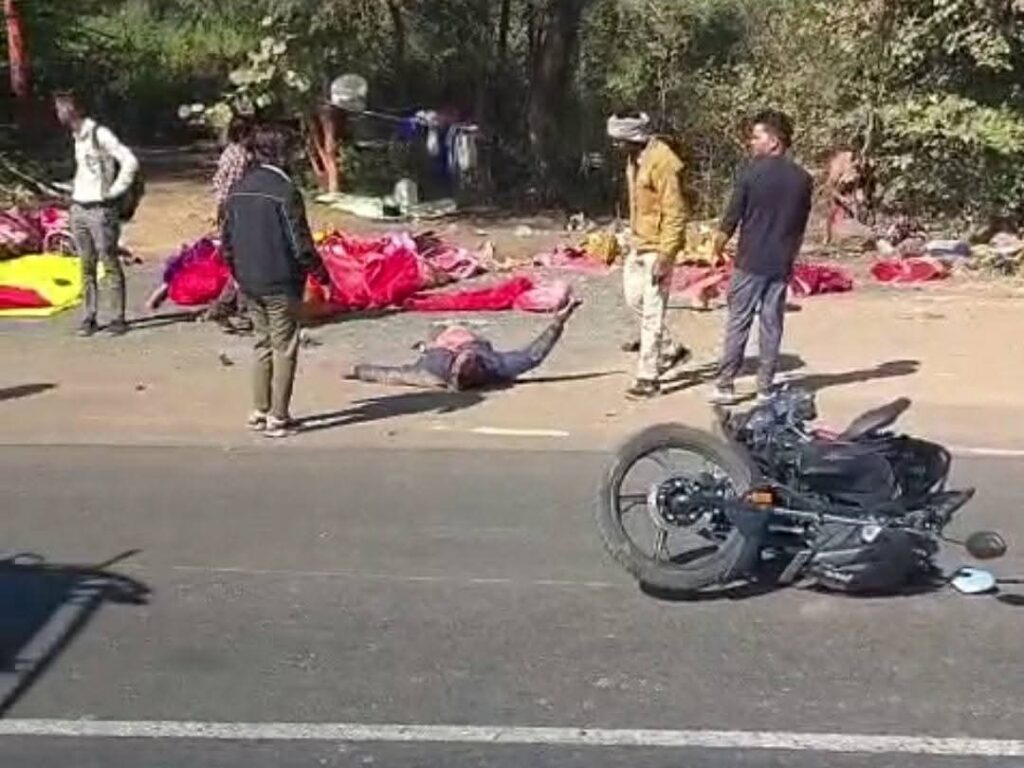 महिला SI ने कार से 4 लोगों को रौंदा, एक की मौके पर ही मौत