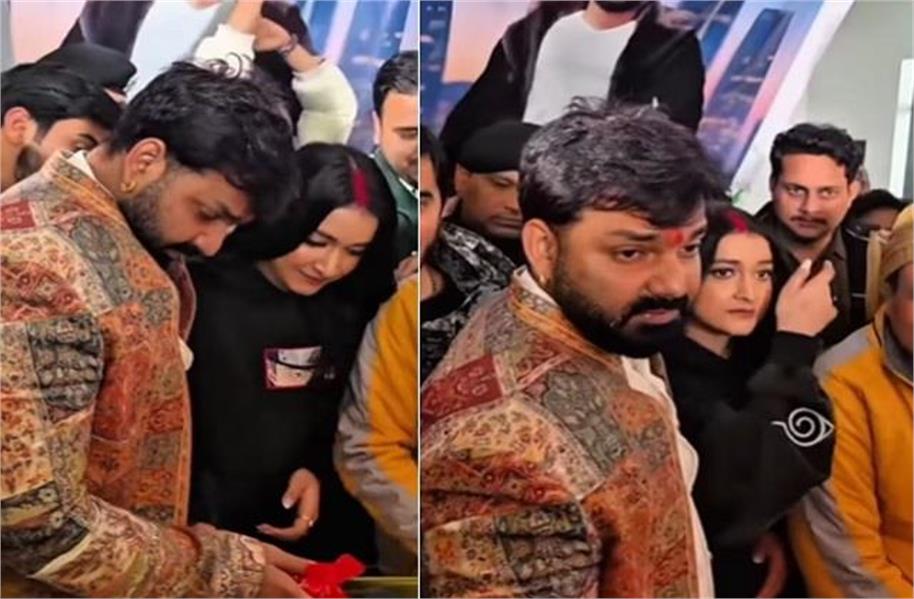 भोजपुरी स्टार पवन सिंह ने कर ली तीसरी शादी! वायरल वीडियो में मांग में सिंदूर लगाए दिखी मिस्ट्री गर्ल; मचा हड़कंप