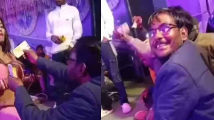 डांसर्स के साथ लगाए ठुमके, जमकर उड़ाए नोट, रोजगार सहायक बर्खास्त…