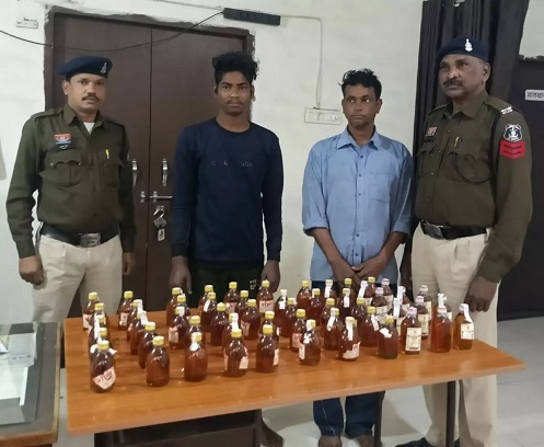 रायपुर में अवैध गतिविधियों पर अंकुश लगाने के लिए सघन चेकिंग अभियान, अवैध शराब बिक्री दो आरोपी गिरफ्तार…