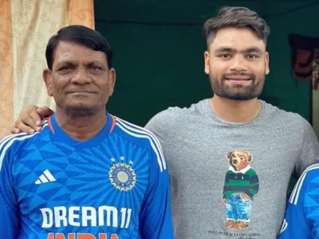 भारतीय क्रिकेटर रिंकू सिंह के पिता खानचंद का निधन…