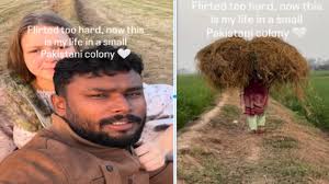 पाकिस्तानी से दिल लगा फंसी अमरीकी महिला, दिखाई गांव की झलक
