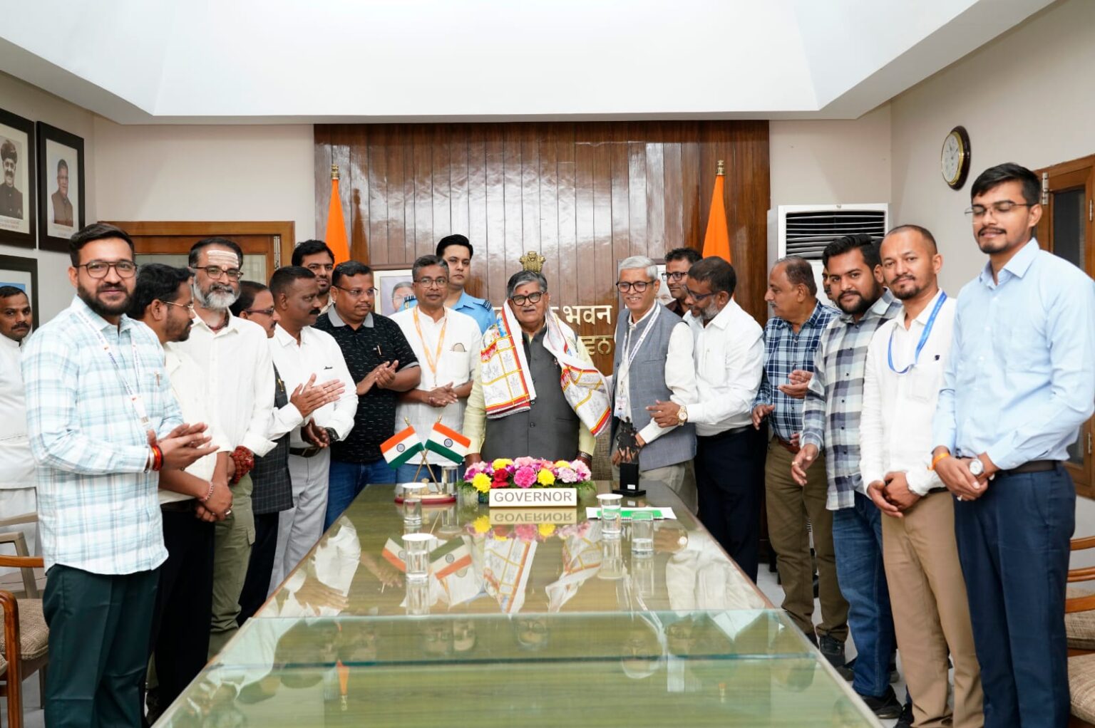 पंजाब के राज्यपाल गुलाब चंद कटारिया ने छत्तीसगढ़ के पत्रकारों से की मुलाकात; नशामुक्ति अभियान, सीमापार तस्करी और सामाजिक मुद्दों पर हुई विस्तृत चर्चा