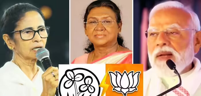 राष्ट्रपति द्रौपदी मुर्मू का बंगाल दौरा: बीजेपी और TMC के बीच अपमान पर घमसान
