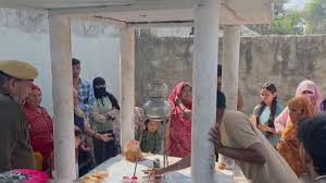 शिवलिंग खंडित, गाय के बछड़े को काटकर फेंका, अलवर के मंदिर में तोड़फोड़ के बाद बवाल