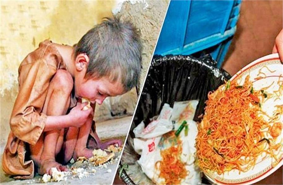 करोड़ों भूखे , 8 करोड़ टन भोजन बर्बाद, नकेल जरूरी