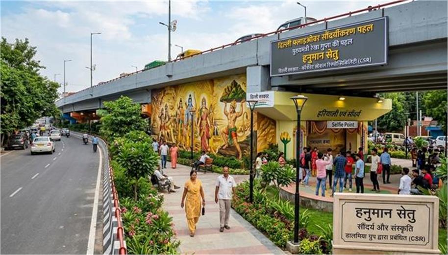 अब चमकेंगे दिल्ली के ये 6 फ्लाईओवर! सुंदर पेंटिंग्स