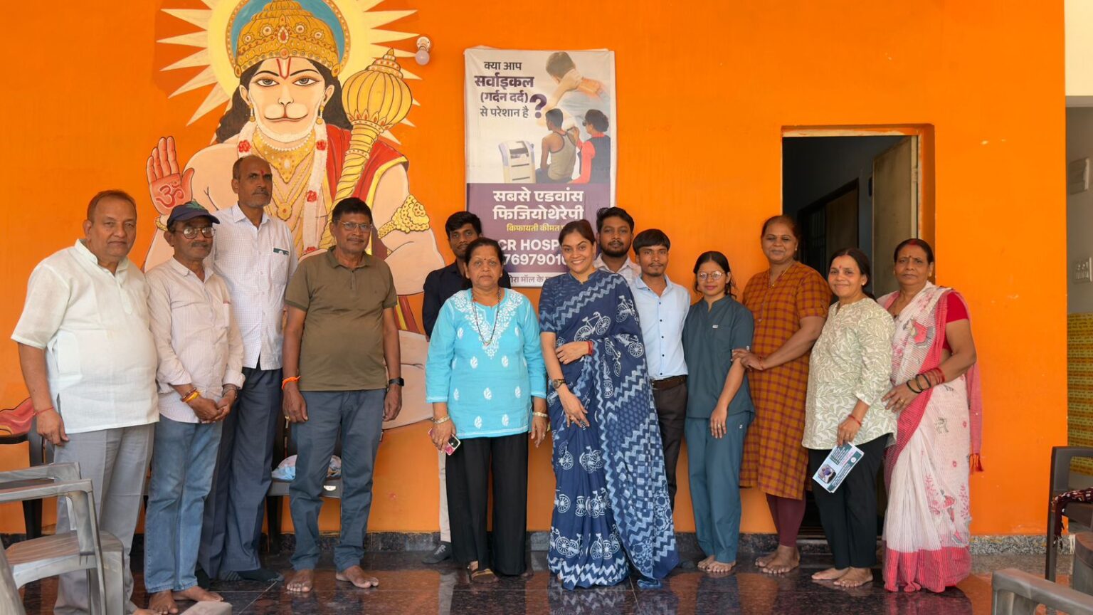 साईं नगर जोरा में निशुल्क फिजियोथैरेपी शिविर हुआ संपन्न…