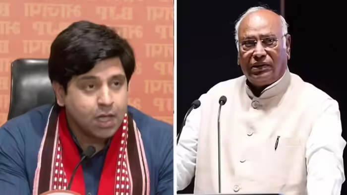 मुसलमानों को भड़का रही कांग्रेस, खरगे के बयान पर बीजेपी का पलटवार