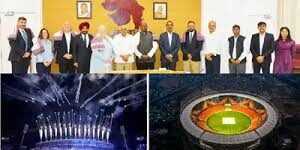 कॉमनवेल्थ गेम्स 2030, खेल स्थलों को देखने के लिए गुजरात पहुंची CWG स्पोर्ट टीम