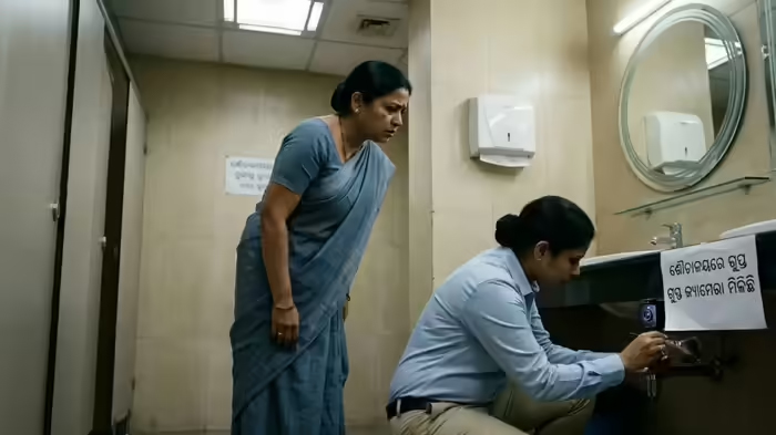 सरकारी दफ्तर में लेडीज टॉयलेट में मिला सीक्रेट कैमरा, महिला कर्मचारी की पड़ी नजर तो हुआ खुलासा