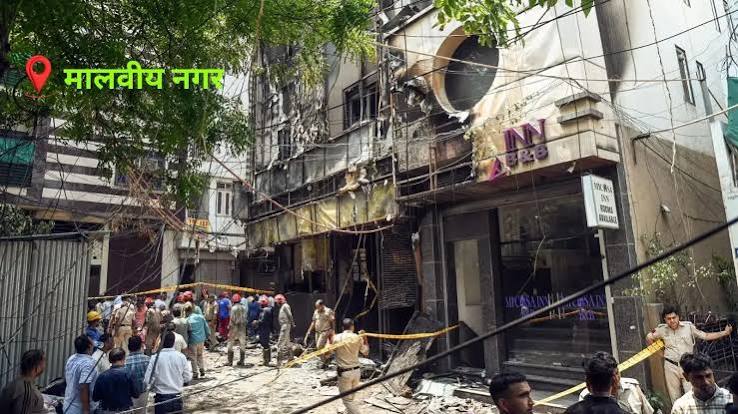 मालवीय नगर अग्निकांड: 21 मौतों के बाद खुल रहा फर्जीवाड़े का खेल?