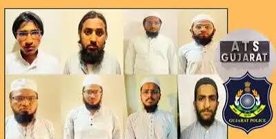 भगवान जगन्नाथ रथ यात्रा से पहले जैश ए मोहम्मद से जुड़े आठ संदिग्धों को ATS ने दबोचा