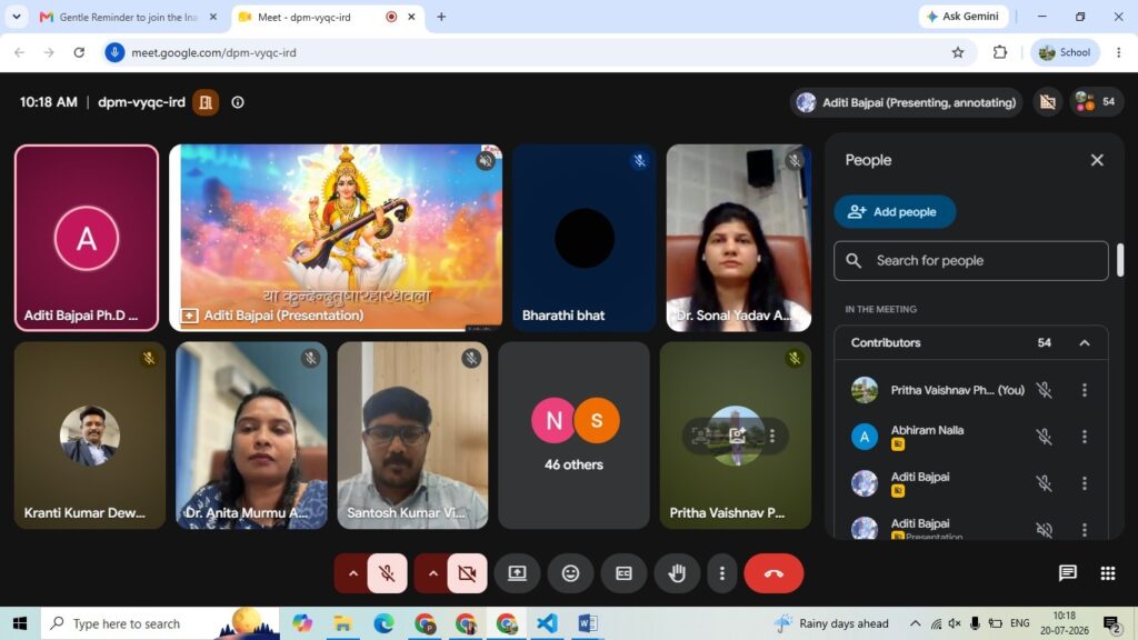 एनआईटी रायपुर में आर्टिफिशियल इंटेलिजेंस (एआई) और साइंटिफिक कंप्यूटिंग पर पांच दिवसीय राष्ट्रीय कार्यशाला का शुभारंभ