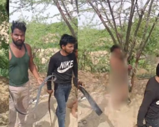 सालों ने जीजा को पेड़ से बांधकर अर्द्धनग्न करके पीटा,साली को ले गया था अपने साथ…