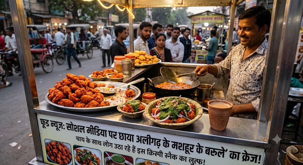 फ़ूड न्यूज़: सोशल मीडिया पर छाया ‘आलू के बरूले’ का क्रेज, चाय के साथ लोग उठा रहे हैं इस क्रिस्पी स्नैक का लुत्फ!