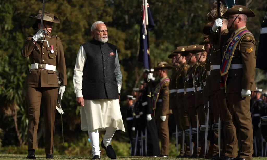 ऑस्ट्रेलिया दौरे के दौरान पीएम मोदी का भव्य स्वागत, मेलबर्न में मिला गार्ड ऑफ ऑनर