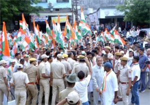 नगर निगम चुनाव के लिए टिकट वितरण के बाद कांग्रेस में खुलकर सामने आया असंतोष