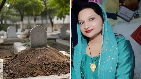 परिजनों के आरोप के बाद कब्र से निकाला गया निलोफर का शव…