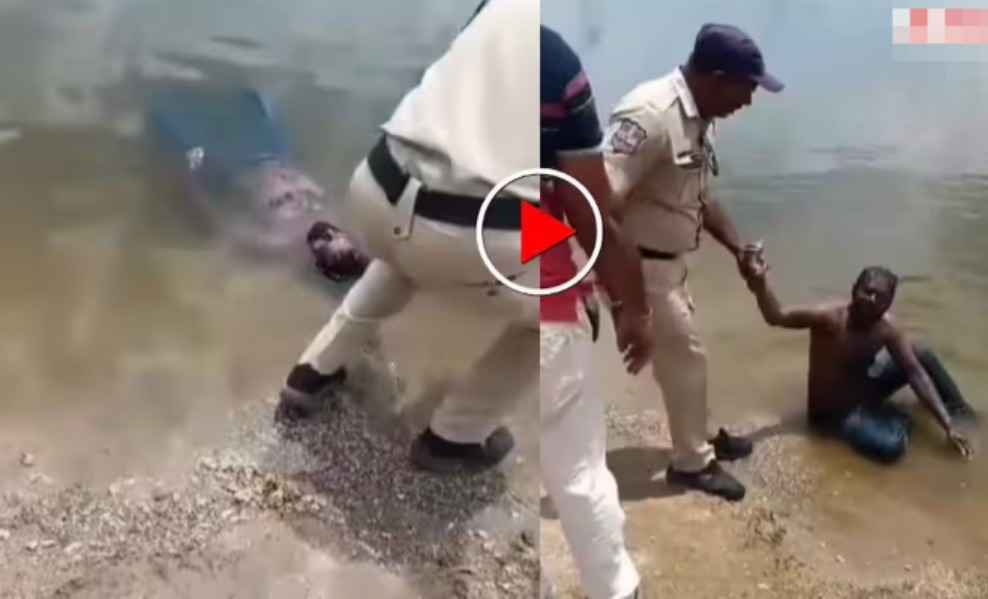 5 घंटे से पानी में पड़े ‘शव’ निकालने पहुंची पुलिस, फिर हुआ फिल्मी ट्विस्ट, निकालने गए तो उठकर बैठा…