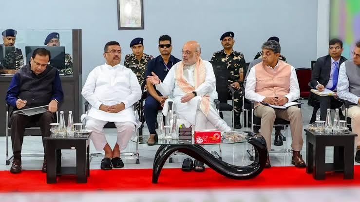 अमित शाह ने की त्रिभुजाकार सुरक्षा ग्रिड बनाने की घोषणा, अब ‘चिकन नेक’ की सुरक्षा होगी और मजबूत