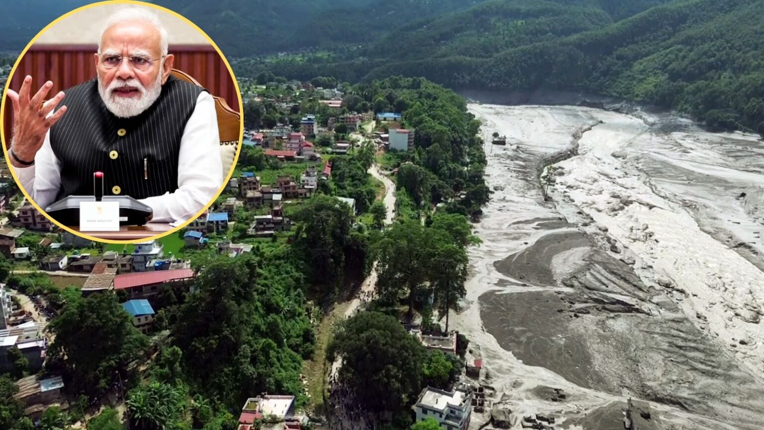 नेपाल बाढ़: पीएम मोदी ने की बालेन शाह से बात, भेजी जाएगी 30 टन राहत सामग्री