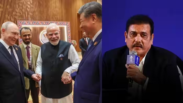 पीएम मोदी, पुतिन और जिनपिंग को साथ देख रवि शास्त्री का बड़ा बयान, कहा-कभी इतना गर्व नहीं हुआ था!