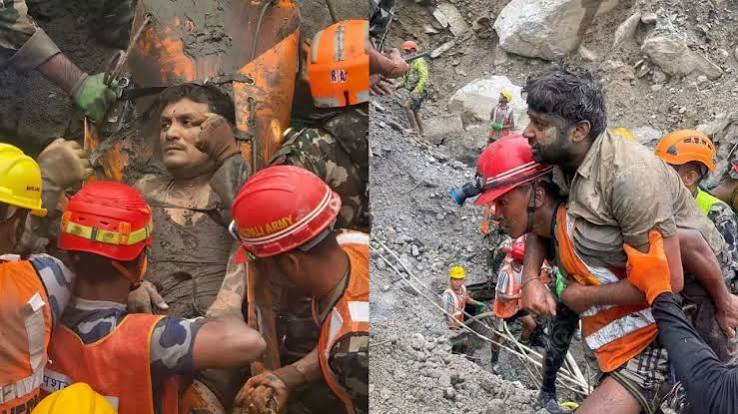 नेपाल में 9 दिन बाद सुरंग से जिंदा निकले 2 मजदूर, पत्नी बोली- मेरे पति को दूसरी जिंदगी मिल गई