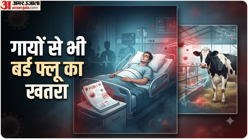 मुर्गी नहीं गायों से इंसान में सामने आया बर्ड फ्लू का मामला, क्या दूध पीने से भी है खतरा?