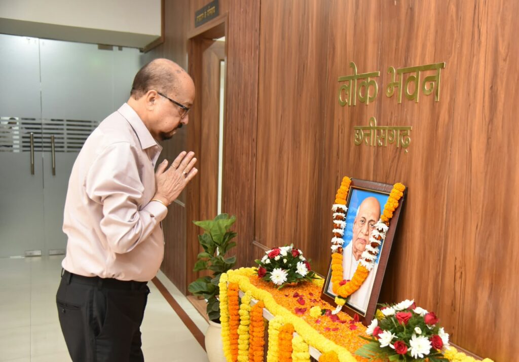 राज्यपाल श्री डेका ने सरदार वल्लभ भाई पटेल की जयंती पर उन्हें किया नमन