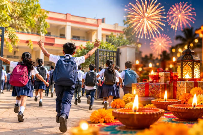 छत्तीसगढ़ में दीपावली अवकाश अब 6 दिन का, स्कूल शिक्षा विभाग ने जारी किया संशोधित आदेश