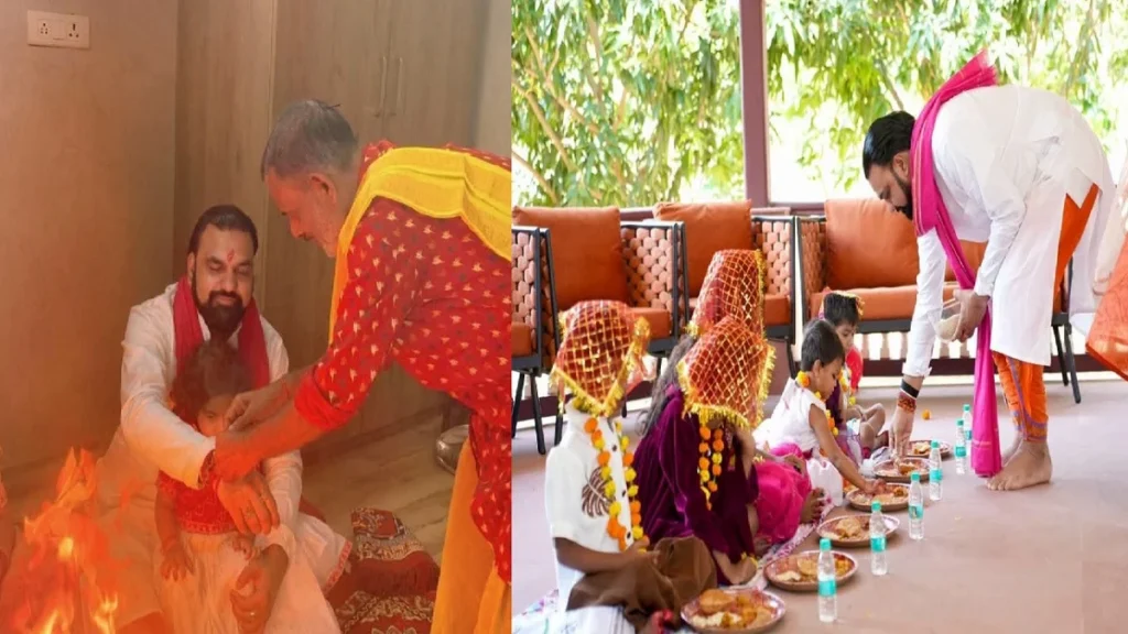 महानवमी पर CM सम्राट चौधरी ने की कन्या पूजा, बिहार के लिए मां भगवती से की सुख-समृद्धि की कामना…