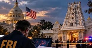 US के हिंदू मंदिर में मास शूटिंग की साजिश: 105 सांसदों ने FBI से मांगा जवाब, पूछा- क्या हेट क्राइम के एंगल से हो रही जांच?